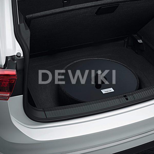 Звуковая система Volkswagen Plug & Play для запасного колеса, 480 Вт Звуковая система Volkswagen Plug & Play для запасного колеса, 480 Вт