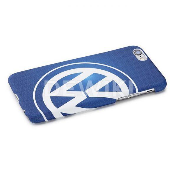Чехол Volkswagen Logo iPhone 6/6S, Blue