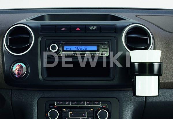 Подстаканник для многофункционального фиксатора Volkswagen Amarok (2H), без кольцедержателя Подстаканник для многофункционального фиксатора Volkswagen Amarok (2H), без кольцедержателя