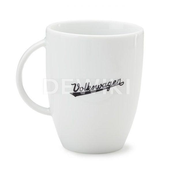 Фарфоровая кружка Volkswagen Classic Beetle, Green Фарфоровая кружка Volkswagen Classic Beetle, Green