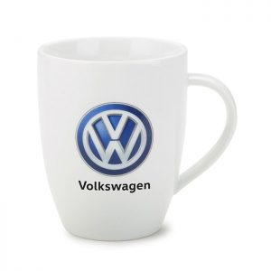 Фарфоровая чашка с логотипом Volkswagen