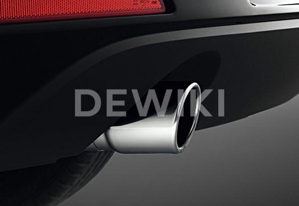 Насадка для заднего глушителя Volkswagen, одинарная 65 мм Насадка для заднего глушителя Volkswagen, одинарная 65 мм