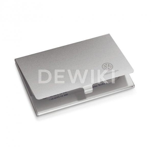 Алюминиевый футляр для визитных карточек Volkswagen Алюминиевый футляр для визитных карточек Volkswagen