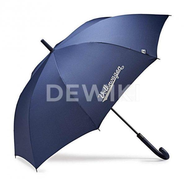 Зонт-трость Volkswagen Stick Umbrella Classic, Blue