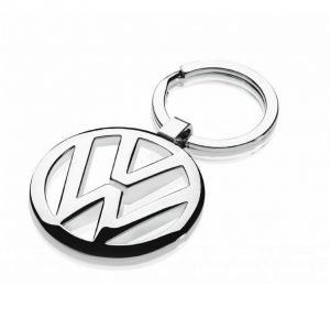 Брелок Volkswagen, металлический логотип