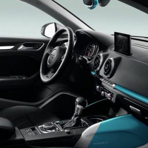 Декоративные накладки для приборной панели и обшивки передних дверей Audi A3/S3 (8V) 2013-н.в, «Colour kit blue», комплект 5 шт. Декоративные накладки для приборной панели и обшивки передних дверей Audi A3/S3 (8V) 2013-н.в, «Colour kit blue», комплект 5 шт.