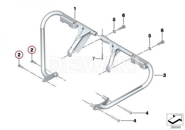 Винт ISA M8x20 BMW Винт ISA M8x20 BMW