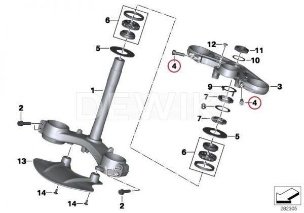 Винт ISA M8X25 BMW Винт ISA M8X25 BMW