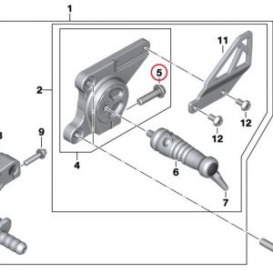 Болт с цилиндрической головкой M8X30 BMW