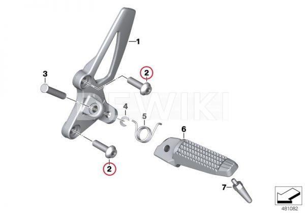 Винт M8x25 BMW Винт M8x25 BMW