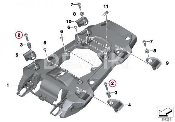 Винт М8х40 MK BMW Винт М8х40 MK BMW