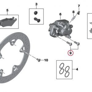 Винт М8х25 MK BMW Винт М8х25 MK BMW