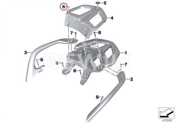 Самонарезающий винт K40X12 BMW Самонарезающий винт K40X12 BMW