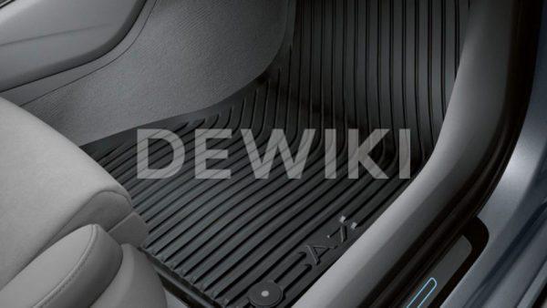 Резиновые передние коврики Audi A7 (4G)