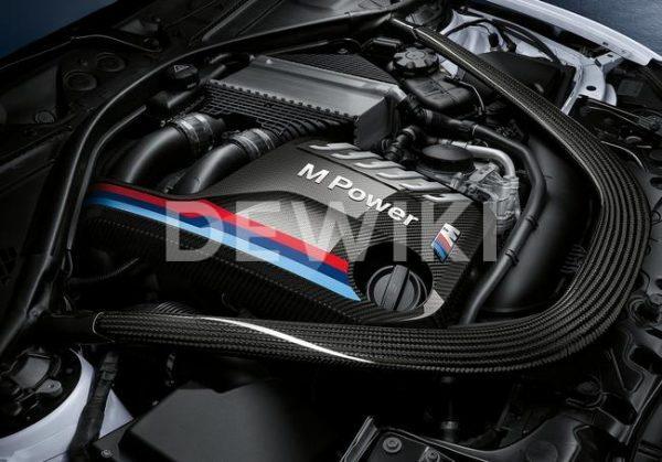 Карбоновая крышка двигателя BMW M Performance M3 и M4 F82/F83 Карбоновая крышка двигателя BMW M Performance M3 и M4 F82/F83