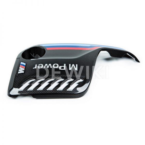 Карбоновая крышка двигателя BMW M Performance M3 и M4 F82/F83 Карбоновая крышка двигателя BMW M Performance M3 и M4 F82/F83