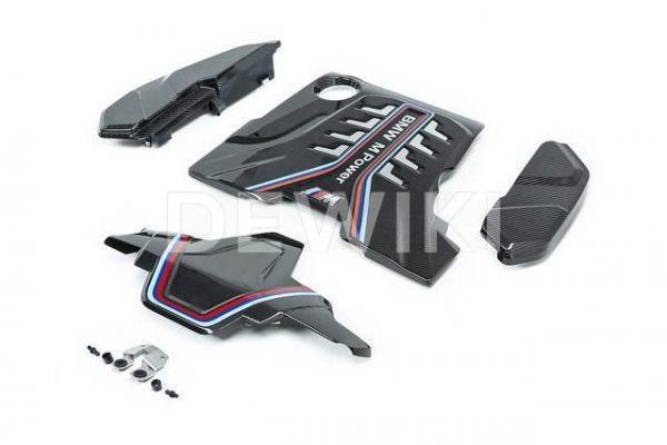 Карбоновые кожухи двигателя для BMW M5 F90/ M8 F91 Карбоновые кожухи двигателя для BMW M5 F90/ M8 F91