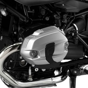Серебристая крышка цилиндра BMW R nineT / R 1200 R / RT 2009-2018 год, правая Серебристая крышка цилиндра BMW R nineT / R 1200 R / RT 2009-2018 год, правая