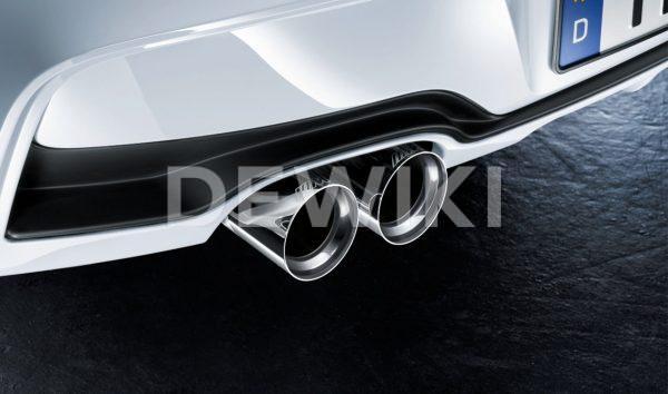 Насадки глушителя BMW M Performance F30/F31/F36/F33/F32 3 и 4 серия, хромированные Насадки глушителя BMW M Performance F30/F31/F36/F33/F32 3 и 4 серия, хромированные