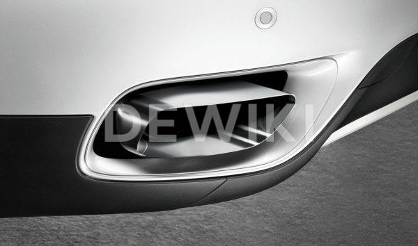 Насадка глушителя BMW M Performance F12/F13/F06 6 серия, хромированная Насадка глушителя BMW M Performance F12/F13/F06 6 серия, хромированная