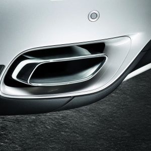 Комплект дооснащения насадками глушителя для BMW X6 E71, хром Комплект дооснащения насадками глушителя для BMW X6 E71, хром