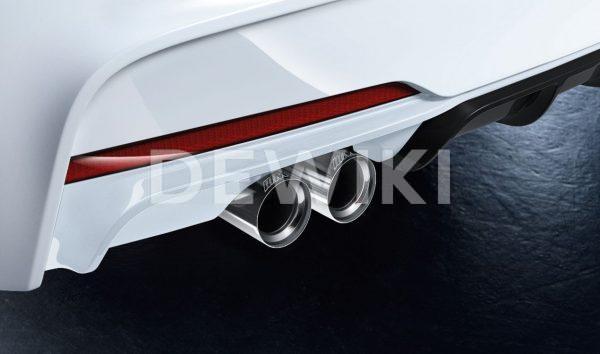 Насадки глушителя BMW M Performance 2,3 и 4 серия, хромированные Насадки глушителя BMW M Performance 2,3 и 4 серия, хромированные