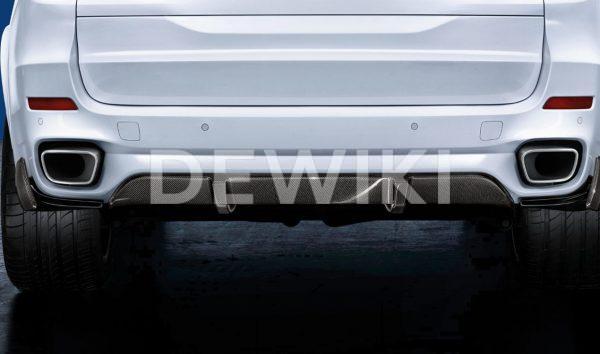 Насадки глушителя BMW M Performance F15/F16 X5 и X6, хромированные Насадки глушителя BMW M Performance F15/F16 X5 и X6, хромированные