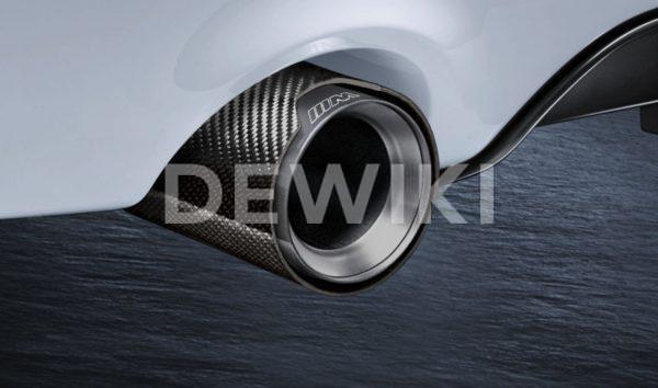 Насадка глушителя BMW M Performance 2,3,4,5 и 6 серия, карбон Насадка глушителя BMW M Performance 2,3,4,5 и 6 серия, карбон
