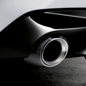 Насадки глушителя BMW M Performance G20 3 серия, карбон