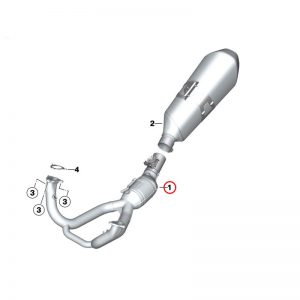 Выпускной коллектор BMWR 1200 / 1250 / R / RS / RT / GS / Adventure, хромированная Выпускной коллектор BMWR 1200 / 1250 / R / RS / RT / GS / Adventure, хромированная