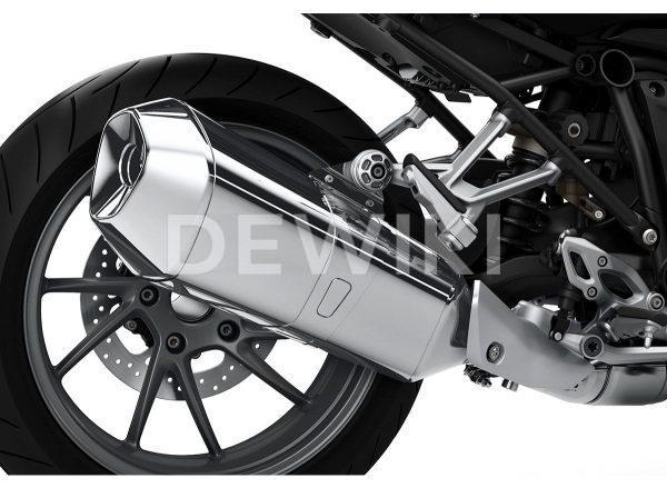 Задняя часть глушителя BMW R 1200 / 1250 / R / RS / RT / GS / Adventure, хромированная Задняя часть глушителя BMW R 1200 / 1250 / R / RS / RT / GS / Adventure, хромированная