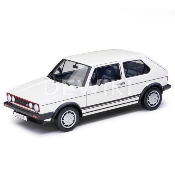 Модель в миниатюре 1:18 Volkswagen Golf I GTI (1983), White Модель в миниатюре 1:18 Volkswagen Golf I GTI (1983), White