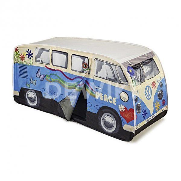Детская палатка Volkswagen стилизованная под автомобиль T1 Bulli Детская палатка Volkswagen стилизованная под автомобиль T1 Bulli