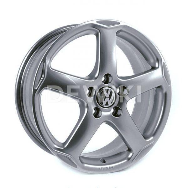 Диск литой R18 Volkswagen, Karthoum Dolomite Grey Metallic, 8J x 18 ET50 Диск литой R18 Volkswagen, Karthoum Dolomite Grey Metallic, 8J x 18 ET50