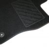 Коврики в салон Volkswagen Golf 5 / 6 / Jetta / Scirocco 3, текстильные Plus передние и задние, черные