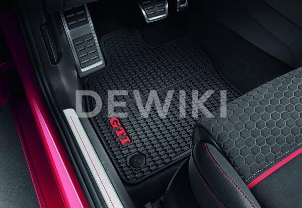 Коврики в салон Volkswagen Golf 5 / 6 GTI, всепогодные передние и задние Коврики в салон Volkswagen Golf 5 / 6 GTI, всепогодные передние и задние