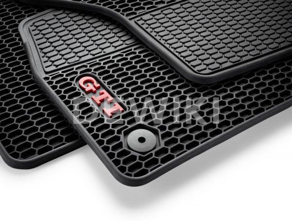 Коврики в салон Volkswagen Golf 5 / 6 GTI, всепогодные передние и задние Коврики в салон Volkswagen Golf 5 / 6 GTI, всепогодные передние и задние