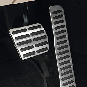 Накладки на педали Volkswagen, для автомобилей с АКПП / DSG, высокая педаль акселератора Накладки на педали Volkswagen, для автомобилей с АКПП / DSG, высокая педаль акселератора