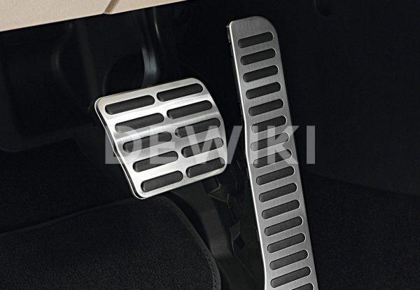 Накладки на педали Volkswagen, для автомобилей с АКПП / DSG, высокая педаль акселератора