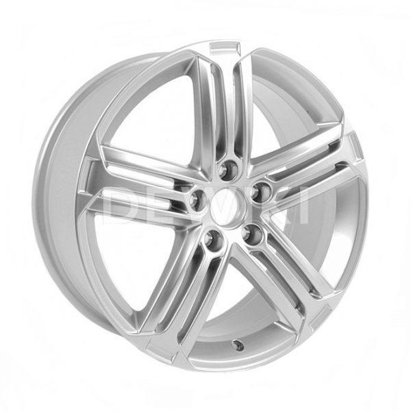 Диск литой R18 Volkswagen, Talladega Bright Chrome, 8,0J x 18 ET41