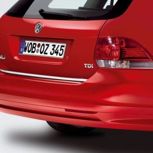 Диффузор заднего бампера Volkswagen Golf 5 Variant, Golf 6 Variant, Jetta 5 2006-2010, без выреза под глушитель Диффузор заднего бампера Volkswagen Golf 5 Variant, Golf 6 Variant, Jetta 5 2006-2010, без выреза под глушитель