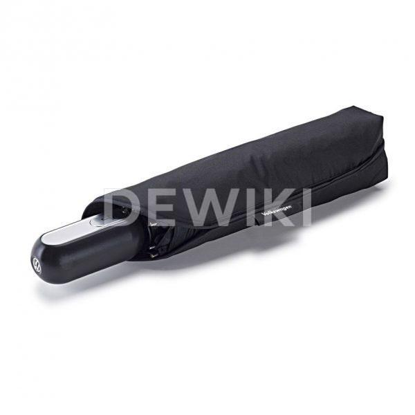 Складной карманный зонт Volkswagen Pocket Umbrella Black