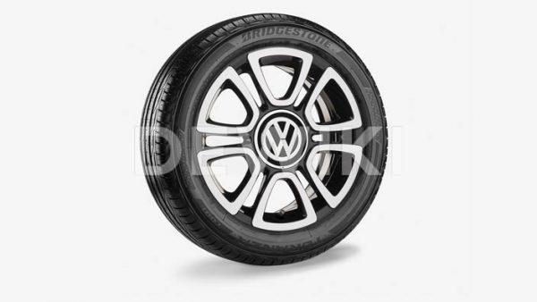 Летнее колесо в сборе VW Up! в дизайне Triangle, 185/50 R16 81H, Black, 6.0J x 16 ET43