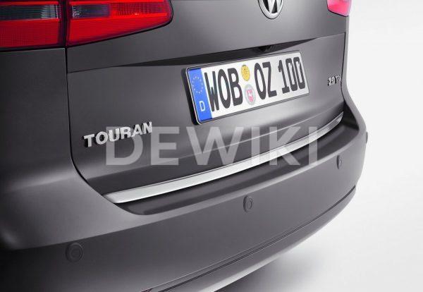 Накладка на крышку багажника Volkswagen Touran 1