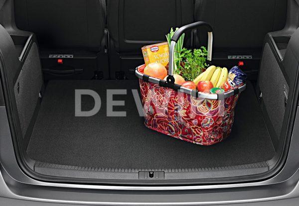 Коврик в багажник Volkswagen Touran 1 / 2, 5-местный, двусторонний