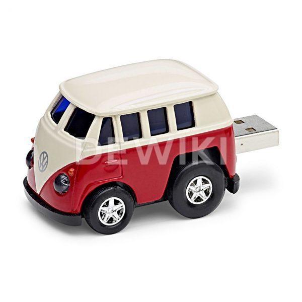 USB Флешка Volkswagen T1 Bulli, Red USB Флешка Volkswagen T1 Bulli, Red