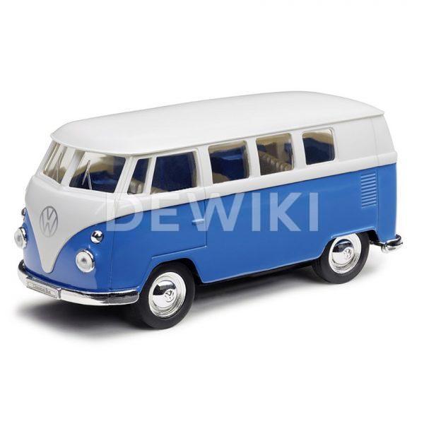 Модель в миниатюре 1:18 Volkswagen T1 Samba Van (1962), Blue / Cream