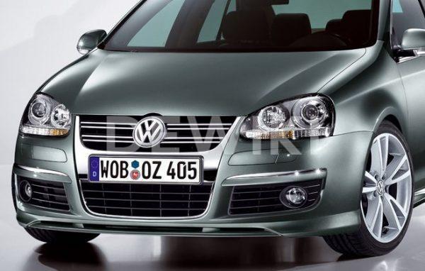 Защитная пленка на решетку радиатора Volkswagen Jetta 5 Защитная пленка на решетку радиатора Volkswagen Jetta 5