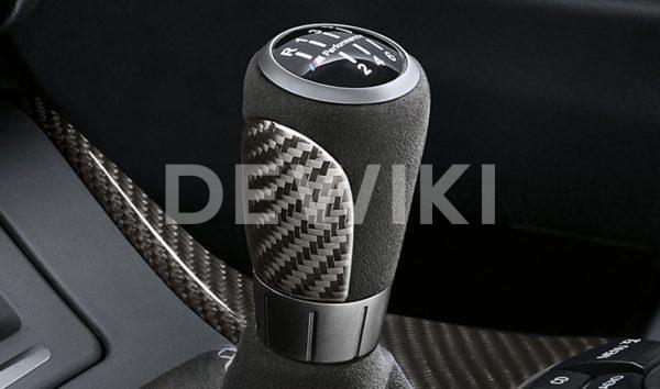 Рукоятка МКПП из карбона и чехол из алькантары BMW Performance F21/F20/F23/F22 1 и 2 серия Рукоятка МКПП из карбона и чехол из алькантары BMW Performance F21/F20/F23/F22 1 и 2 серия