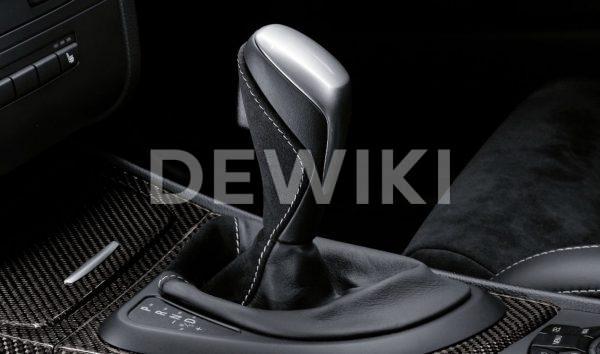 Рукоятка АКПП из алькантары и кожи BMW Performance 1 и 3 серия Рукоятка АКПП из алькантары и кожи BMW Performance 1 и 3 серия